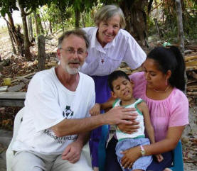 Richard Seivert & Sr. Val with 4-year-old child