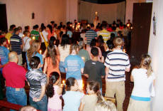 Easter Vigil Mass in Esquias