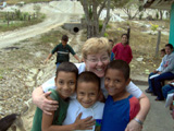 Gehlen Catholic Principal Lorie Nussbaum with friends